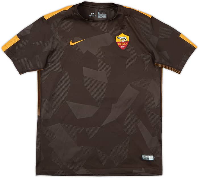 2017-18 Roma Third Shirt - 8/10 - (L.Boys)
