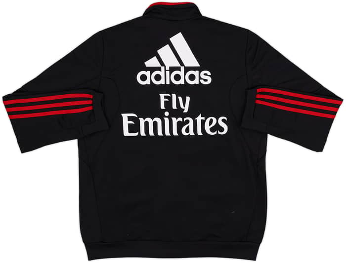 2012-13 AC Milan adidas Track Jacket - 8/10 - (L.Boys)