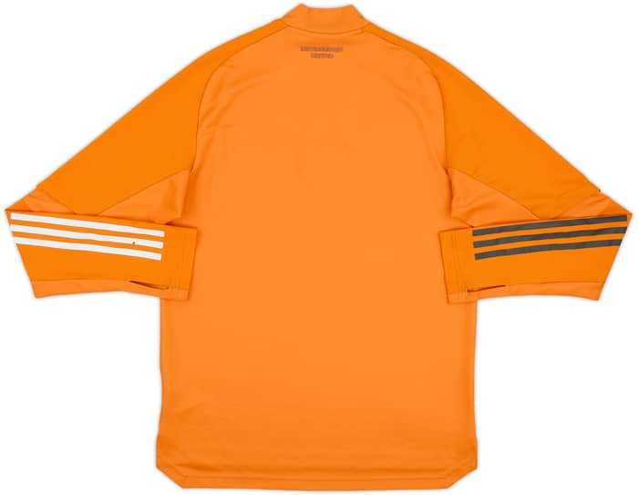 2020-21 Manchester United adidas 1/4 Zip Drill Top - 4/10 - (M)