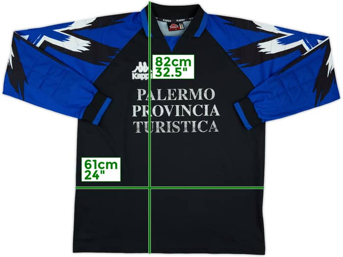 1998-99 Palermo Match Issue GK Shirt #12