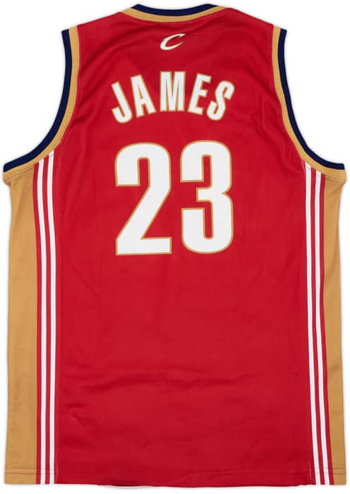 2003-10 Cleveland Cavaliers James #23 Champion Away Jersey - 7/10 - (M)