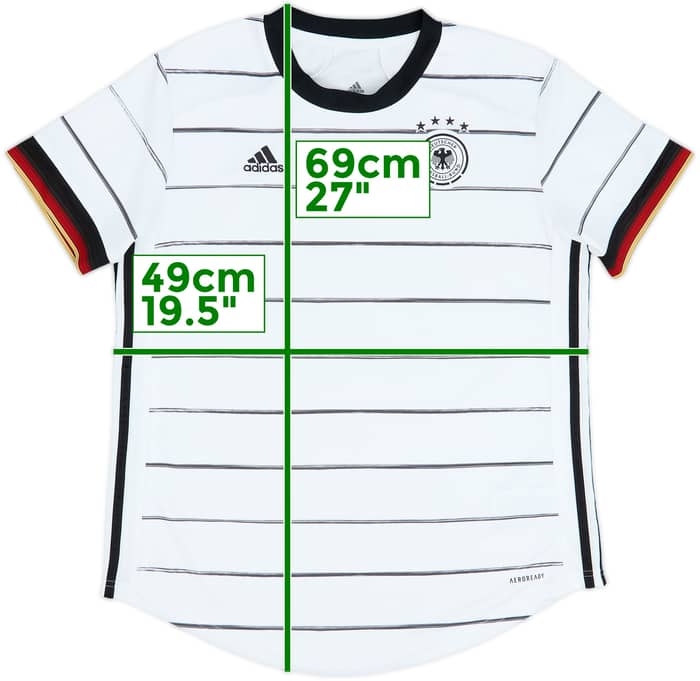 2020-21 Germany Home Shirt - 8/10 - (Women's L)