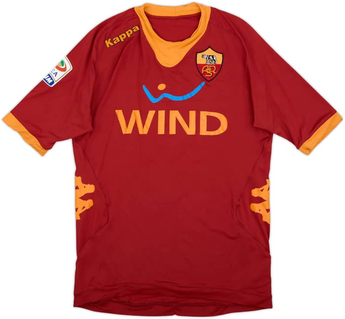 2011-12 Roma Home Shirt #10 - 6/10 - (XL)