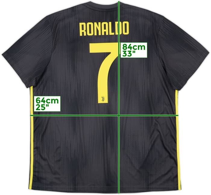 2018-19 Juventus Third Shirt Ronaldo #7 - 10/10 - (XXL)