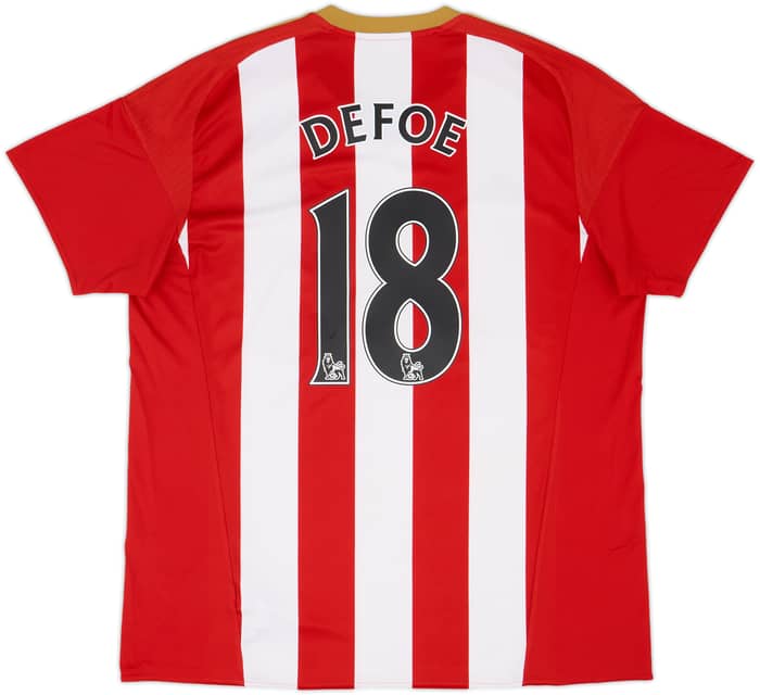 2016-17 Sunderland Home Shirt Defoe #18 - 6/10 - (XL)