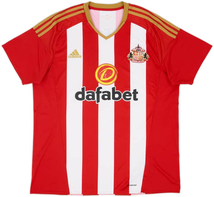 2016-17 Sunderland Home Shirt Defoe #18 - 6/10 - (XL)