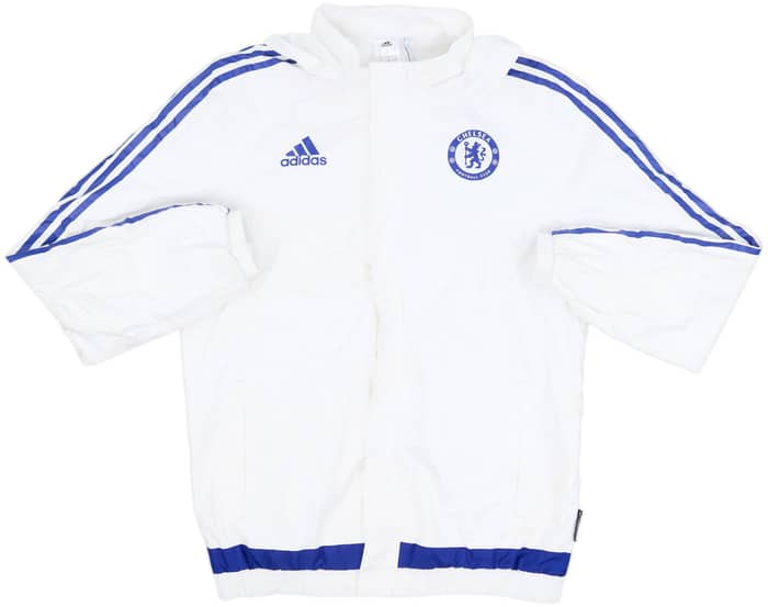 2015-16 Chelsea adidas Hooded Rain Jacket - 6/10 - (M)