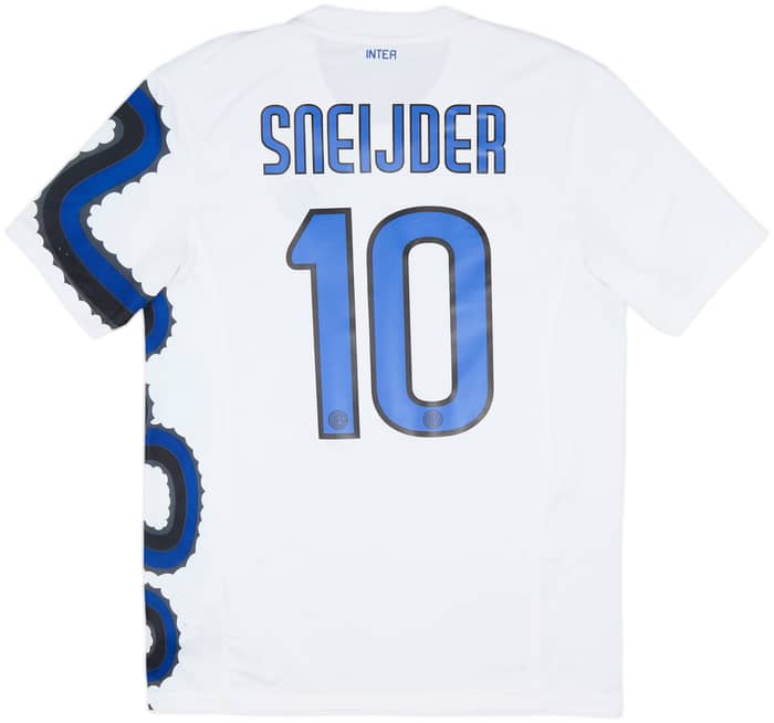 2010-11 Inter Milan Away Shirt Sneijder #10 - 7/10 - (M)