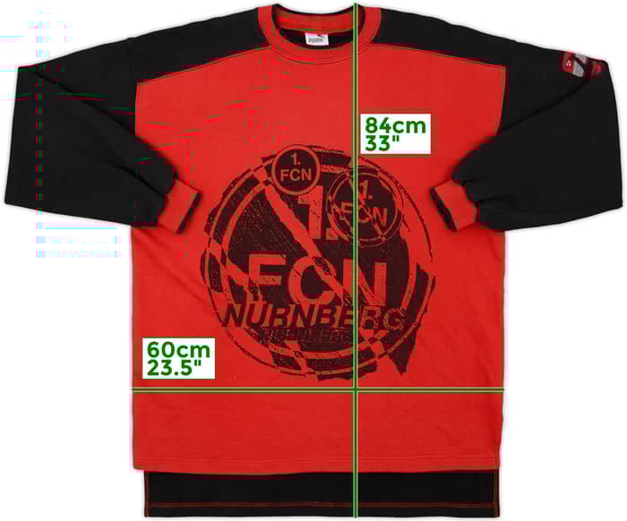 1995-96 Nurnberg Puma Sweat Top - 8/10 - (M)
