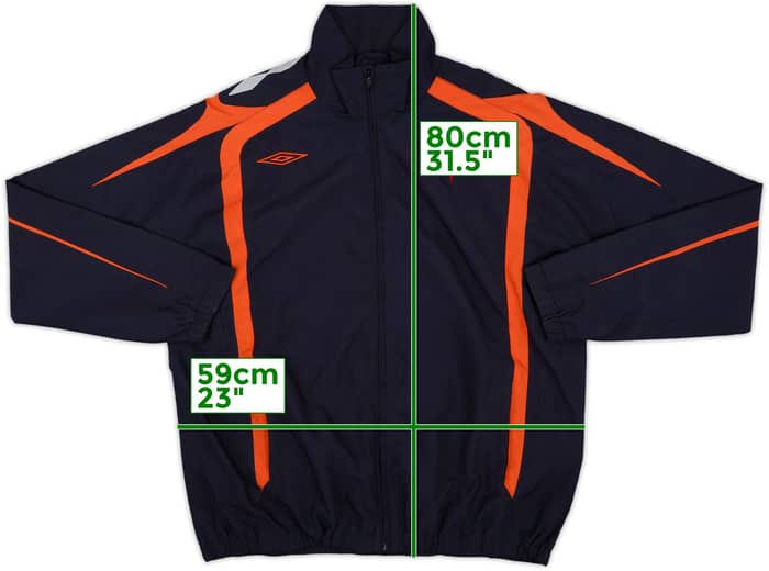 2007-08 Celta Vigo Umbro Track Jacket - 8/10 - (XL)