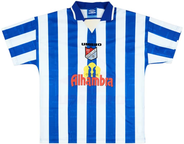 1999-00 CF Motril Match Issue Home Shirt #12