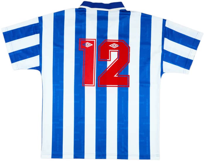 1999-00 CF Motril Match Issue Home Shirt #12