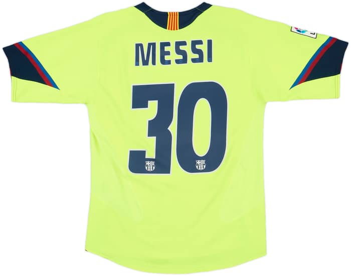 2005-06 Barcelona Away Shirt Messi #30 - 8/10 - (S)