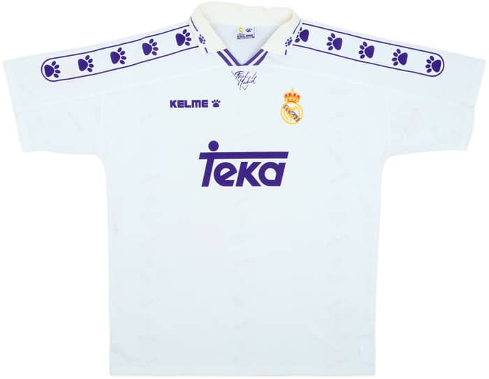 1994-96 Real Madrid Home Shirt - 6/10 - (XL)