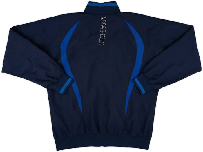 2009-10 Napoli Macron Track Jacket - 8/10 - (L)