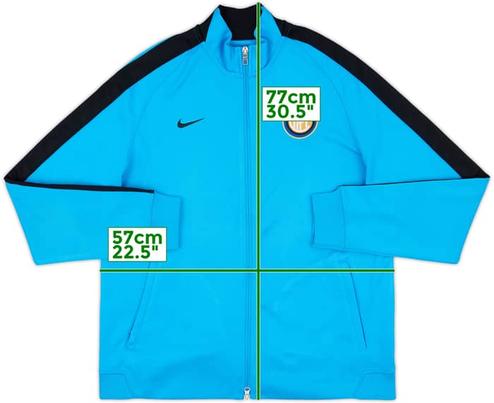 2014-15 Inter Milan Nike Track Jacket - 7/10 - (XL)