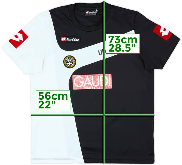 2006-08 Udinese Lotto Training Shirt - 6/10 - (L)