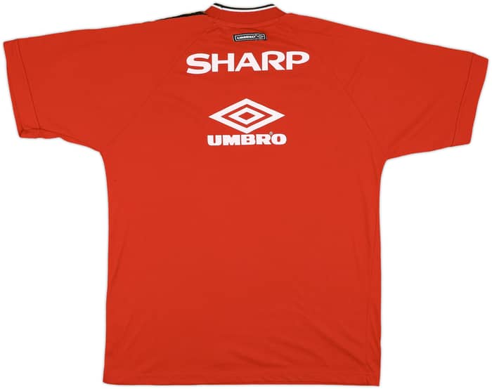 1996-97 Manchester United Umbro Cotton Tee - 9/10 - (XL)