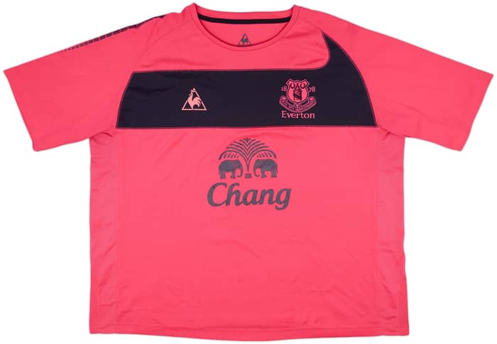 2010-11 Everton Away Shirt Baines #3 - 9/10 - (3XL)