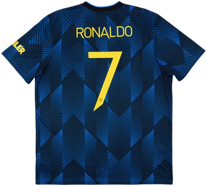 2021-22 Manchester United Third Shirt Ronaldo #7 - 10/10 - (XL)