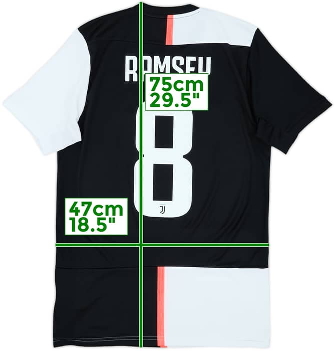 2019-20 Juventus Home Shirt Ramsey #8 - 6/10 - (S)