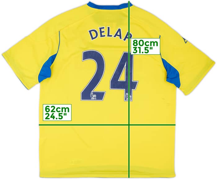 2008-09 Stoke City Away Shirt Delap #24 - 6/10 - (XXL)