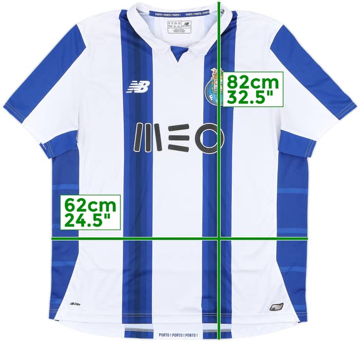 2016-17 Porto Home Shirt - 8/10 - (XXL)
