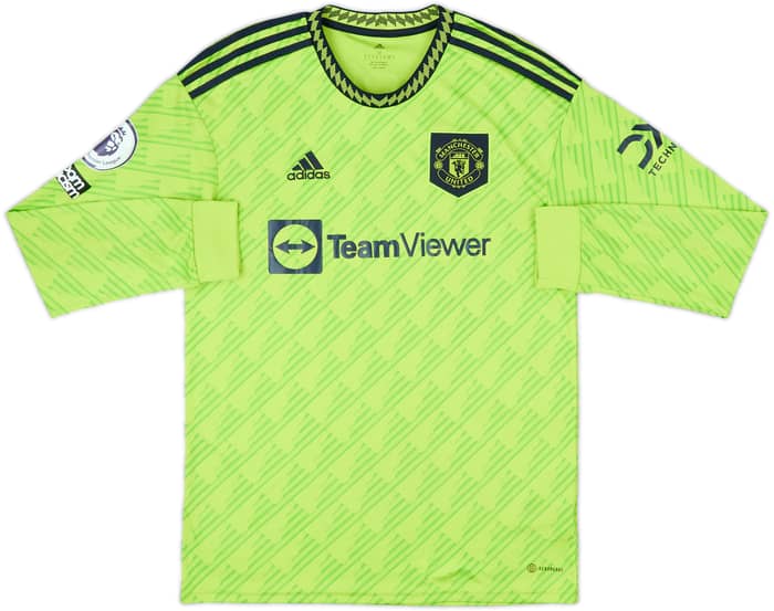 2022-23 Manchester United Third L/S Shirt Martinez #6 - 8/10 - (M)