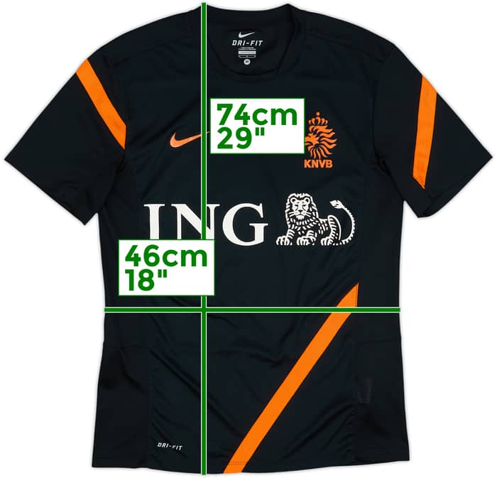 2012-13 Netherlands Nike Training Shirt - 10/10 - (M)