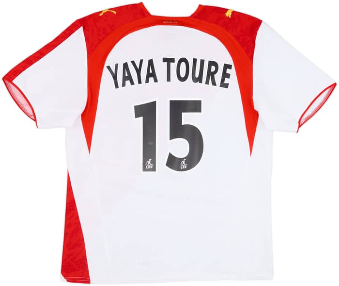 2006-07 Monaco Home Shirt Yaya Toure #15 - 9/10 - (L)