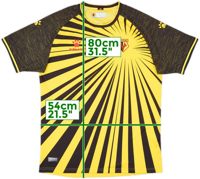 2020-21 Watford Home Shirt - 10/10 - (L)