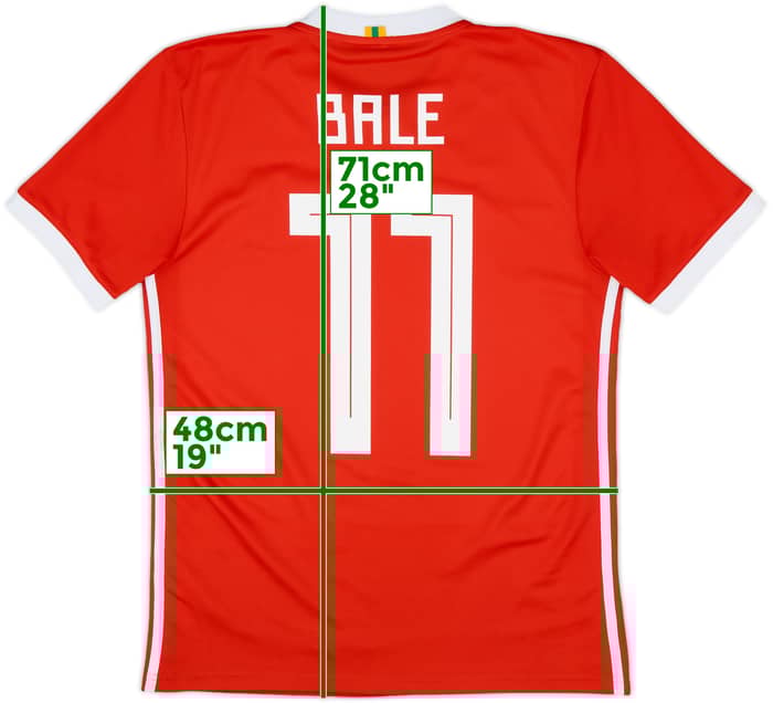 2018-19 Wales Home Shirt Bale #11 - 10/10 - (S)
