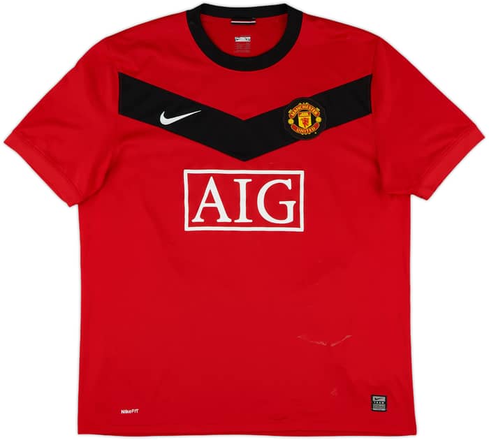 2009-10 Manchester United Home Shirt Rooney #10 - 5/10 - (XL)