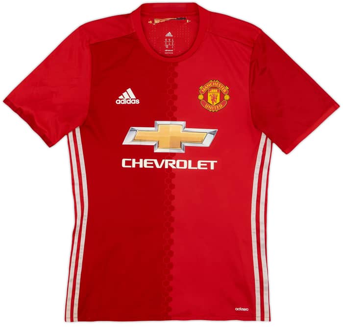 2016-17 Manchester United Authentic Home Shirt Rooney #10 - 7/10 - (M)