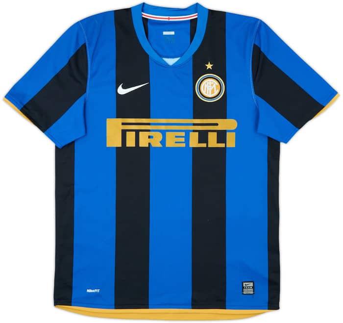 2008-09 Inter Milan Home Shirt - 3/10 - (M)