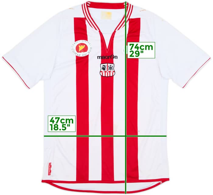 2013-14 Ajaccio Home Shirt - 5/10 - (S)