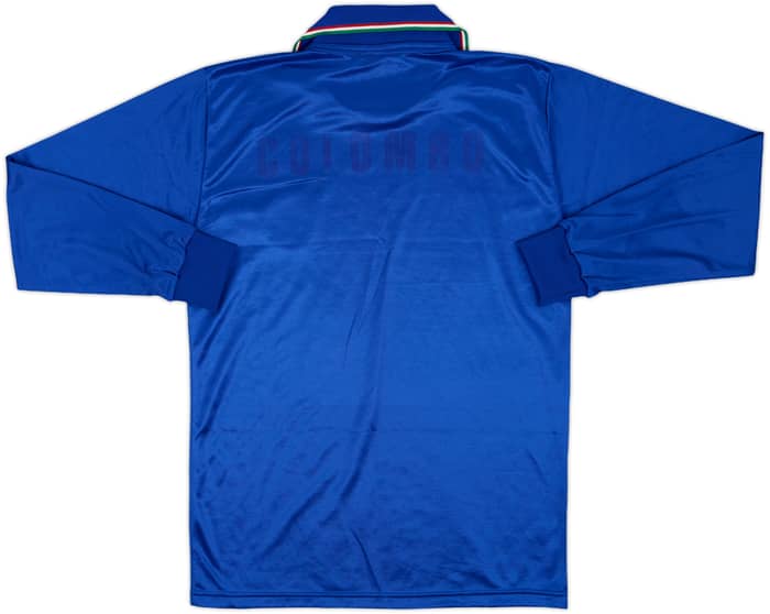 1986-88 Italy Home L/S Shirt - 7/10 - (M)