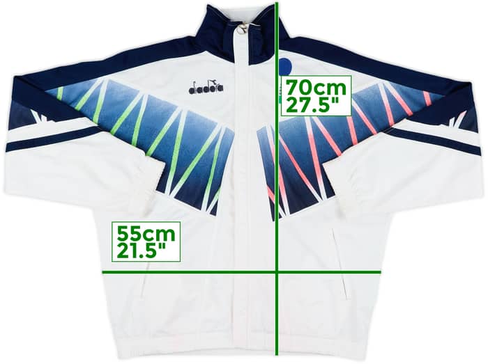 1994 Italy Diadora Track Jacket - 6/10 - (S)