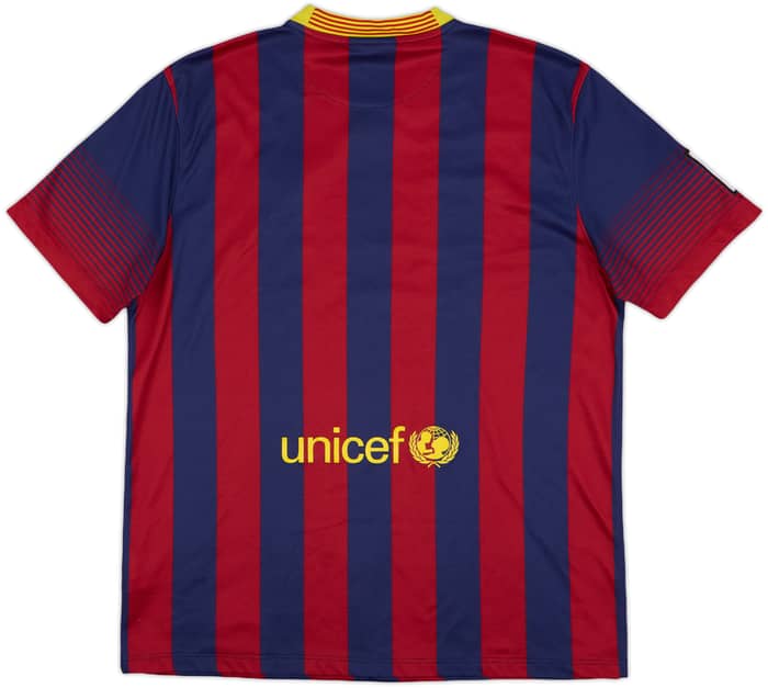 2013-14 Barcelona Home Shirt - 5/10 - (L)