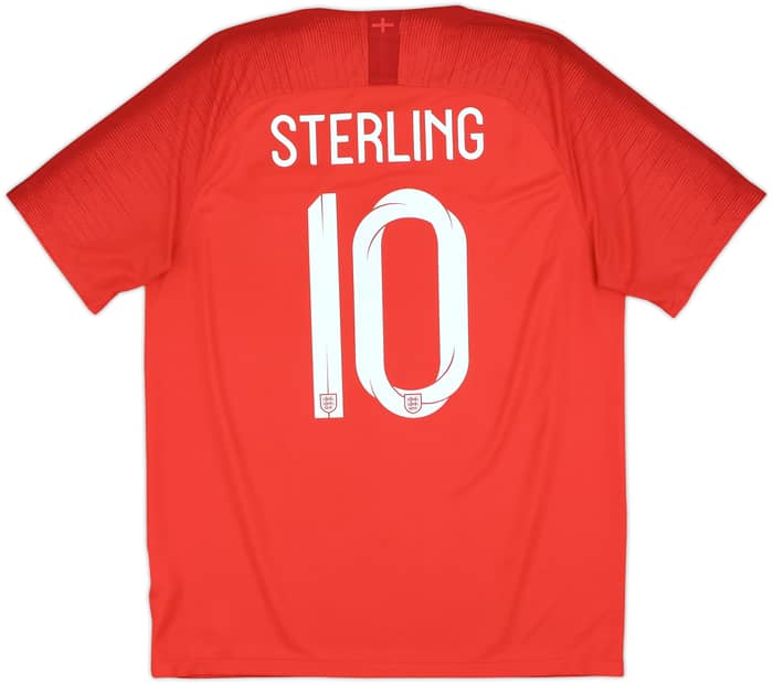 2018-19 England Away Shirt Sterling #10 - 10/10 - (L)