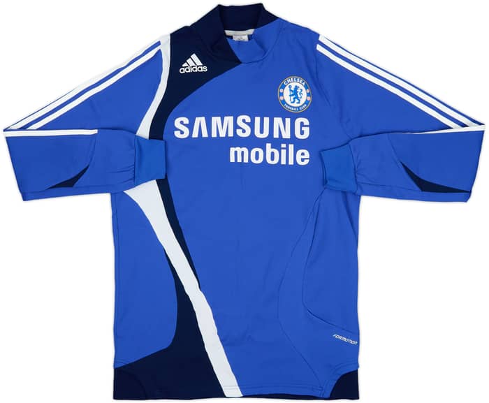 2007-08 Chelsea adidas Drill Top - 9/10 - (M/L)