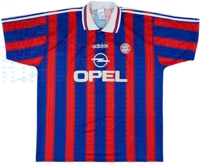 1995-97 Bayern Munich Home Shirt Klinsmann #18 - 6/10 - (XXL)