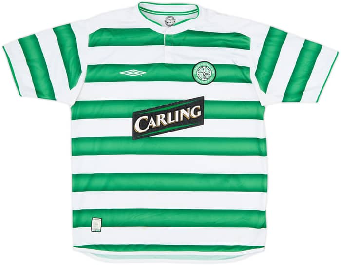 2003-04 Celtic Home Shirt Larsson #7 - 5/10 - (L)