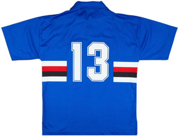 1998-99 Sampdoria Match Issue Home Shirt #13