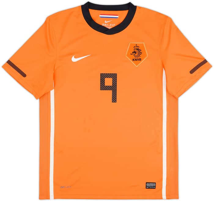 2010-11 Netherlands Home Shirt v.Persie #9 - 5/10 - (M)