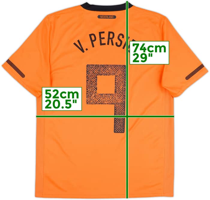 2010-11 Netherlands Home Shirt v.Persie #9 - 5/10 - (M)