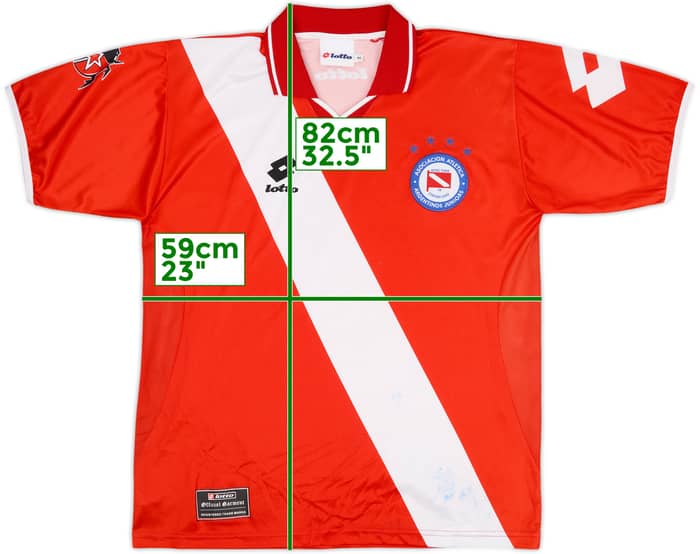 2002-04 Argentinos Juniors Home Shirt - 5/10 - (S)