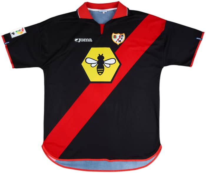 2001-02 Real Vallecano Match Issue Away Shirt Helder #24