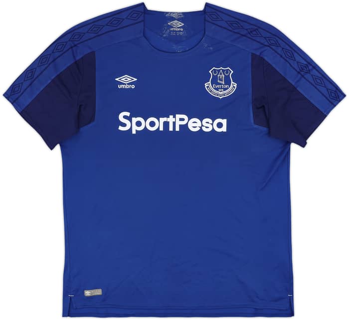 2017-18 Everton Home Shirt Baines #3 - 7/10 - (XXL)