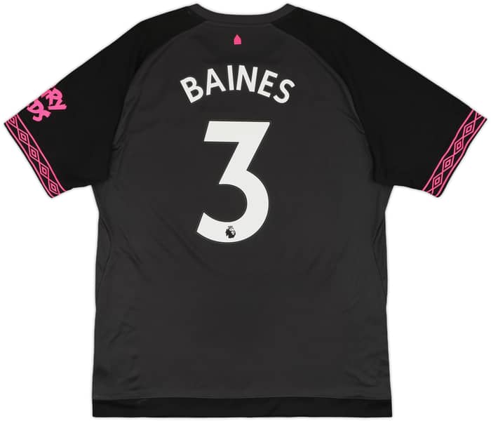 2018-19 Everton Away Shirt Baines #3 - 10/10 - (XL)